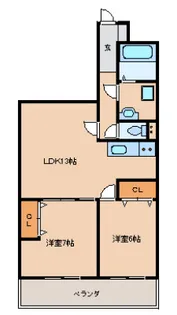 パステル12【9階】の間取り
