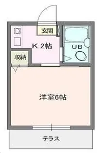 アーバンパレス野木【1階】の間取り
