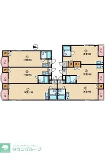 ベルコートIZ【3階】の間取り