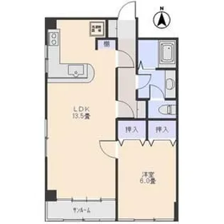 前橋中央ビル【4階】の間取り