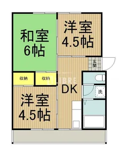 ラークマンション【3階】の間取り