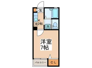エステートハイツ【2階】の間取り