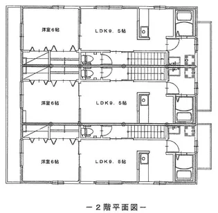 カリーネ愛宕【2階】の間取り