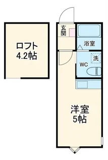 グレースウッド溝口【1階】の間取り