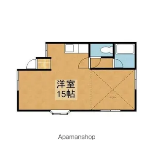 レジデンスインフォンティーヌ【1階】の間取り
