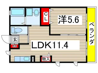 レトアエムオ-【2階】の間取り