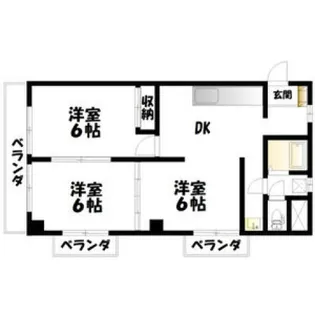新泉ビル【2階】の間取り