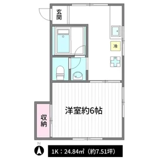 後閑薗【1階】の間取り