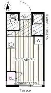 エーデルハイツ【1階】の間取り
