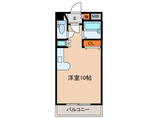 グランピア扇町【3階】の間取り