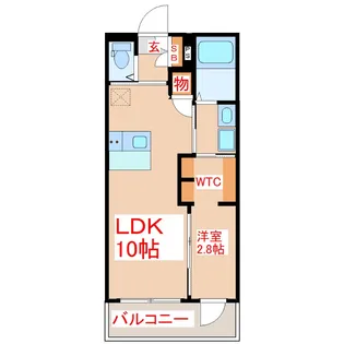 AIR/SOLID【4階】の間取り