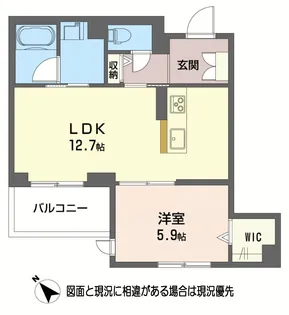 ナリッシュI【3階】の間取り