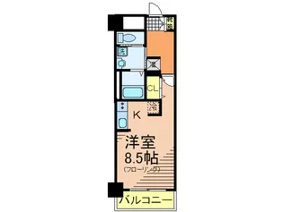 Will DO浜崎通【1階】の間取り