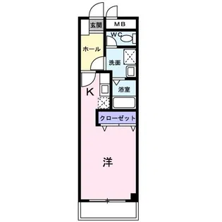 メゾン・ミッテ【2階】の間取り
