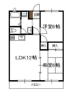 パストラルコート【4階】の間取り