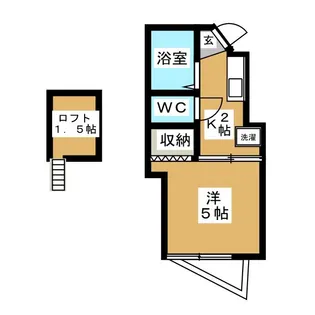 高橋ビル【5階】の間取り