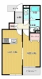 クレアージュ小中野B【1階】の間取り