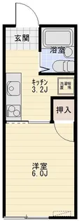 プランドール【2階】の間取り