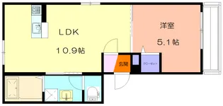 Kural(クラール)【1階】の間取り