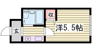BMKビル【6階】の間取り