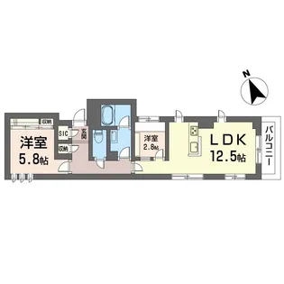 ジュビリー南阿佐ヶ谷【2階】の間取り
