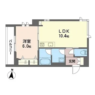 ベアフルート【2階】の間取り