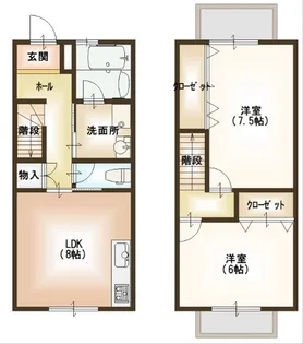 スモールフォレストの間取り