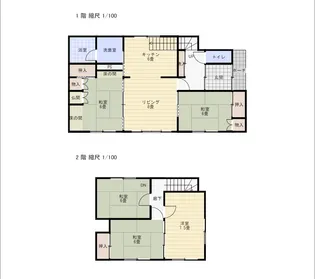 北海道名寄市東二条北5【一戸建】の間取り