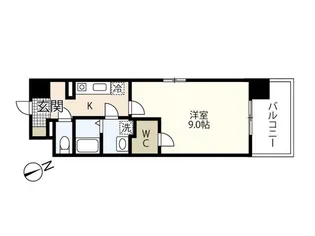 第27友建ビル【11階】の間取り