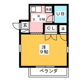 リエス岐阜元町【3階】の間取り
