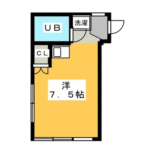 パーシモンハイツ【2階】の間取り