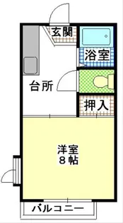 茨城県ひたちなか市大字高野【アパート】の間取り