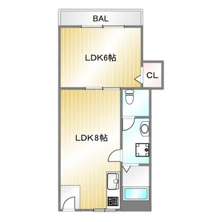 兵庫県神戸市北区鈴蘭台西町1【マンション】の間取り