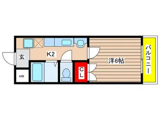 ヒルズOKD【4階】の間取り