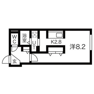 ファランドール手稲I【2階】の間取り