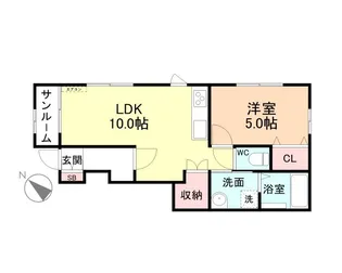 small pine【1階】の間取り