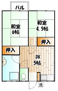神奈川県横浜市港北区日吉本町2【アパート】の間取り