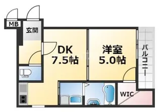 フジパレス兵庫須佐野I番館【1階】の間取り