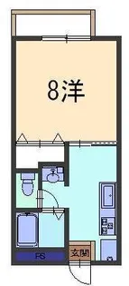 メゾン・ラファイエット【2階】の間取り