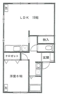 フローレンス厚木【0】【1階】の間取り