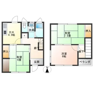 フローレスの間取り