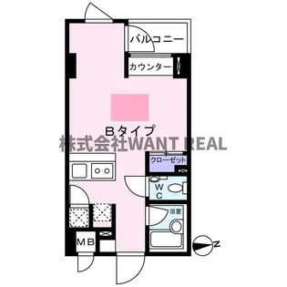 Navi新宿【6階】の間取り