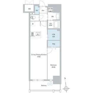 ロイジェント日吉【3階】の間取り