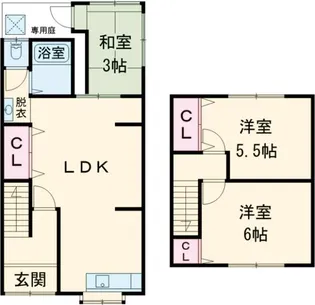 京都府京都市西京区大原野北春日町【一戸建】の間取り