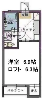 リーベンハイツ【2階】の間取り