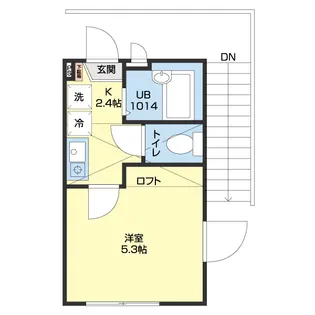 PINO瑞江【2階】の間取り