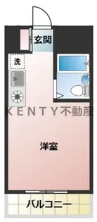 プラザ境町【1階】の間取り