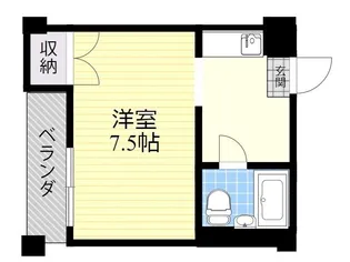 アドビル【2階】の間取り