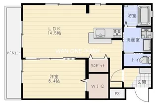 ル・リヴェール【2階】の間取り