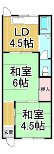温和荘【1階】の間取り